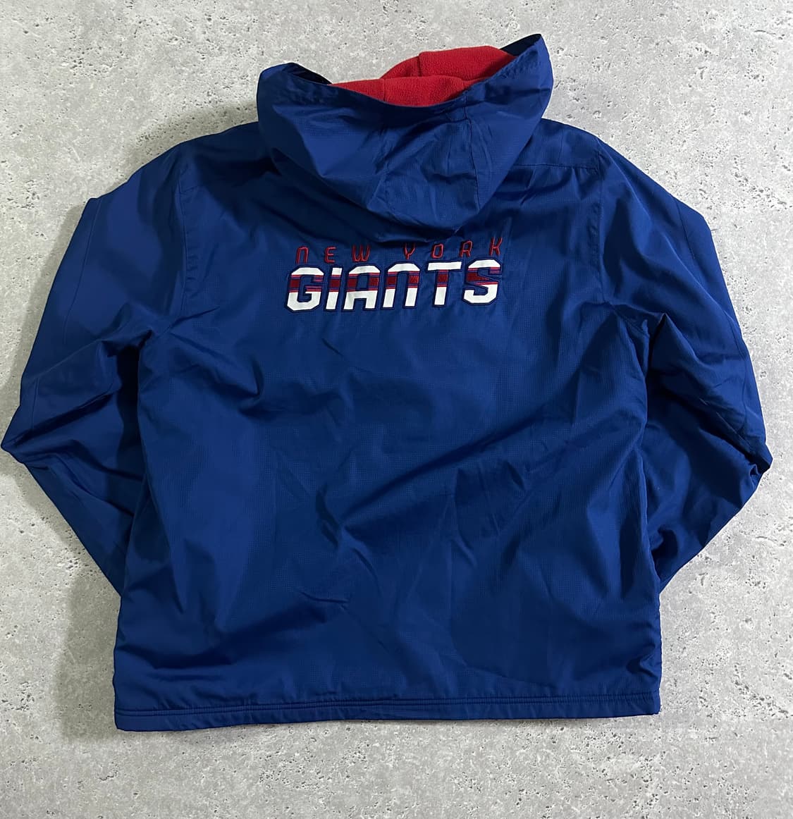 리복 NFL NY 자이언츠 바람막이 후드 상품이미지3
