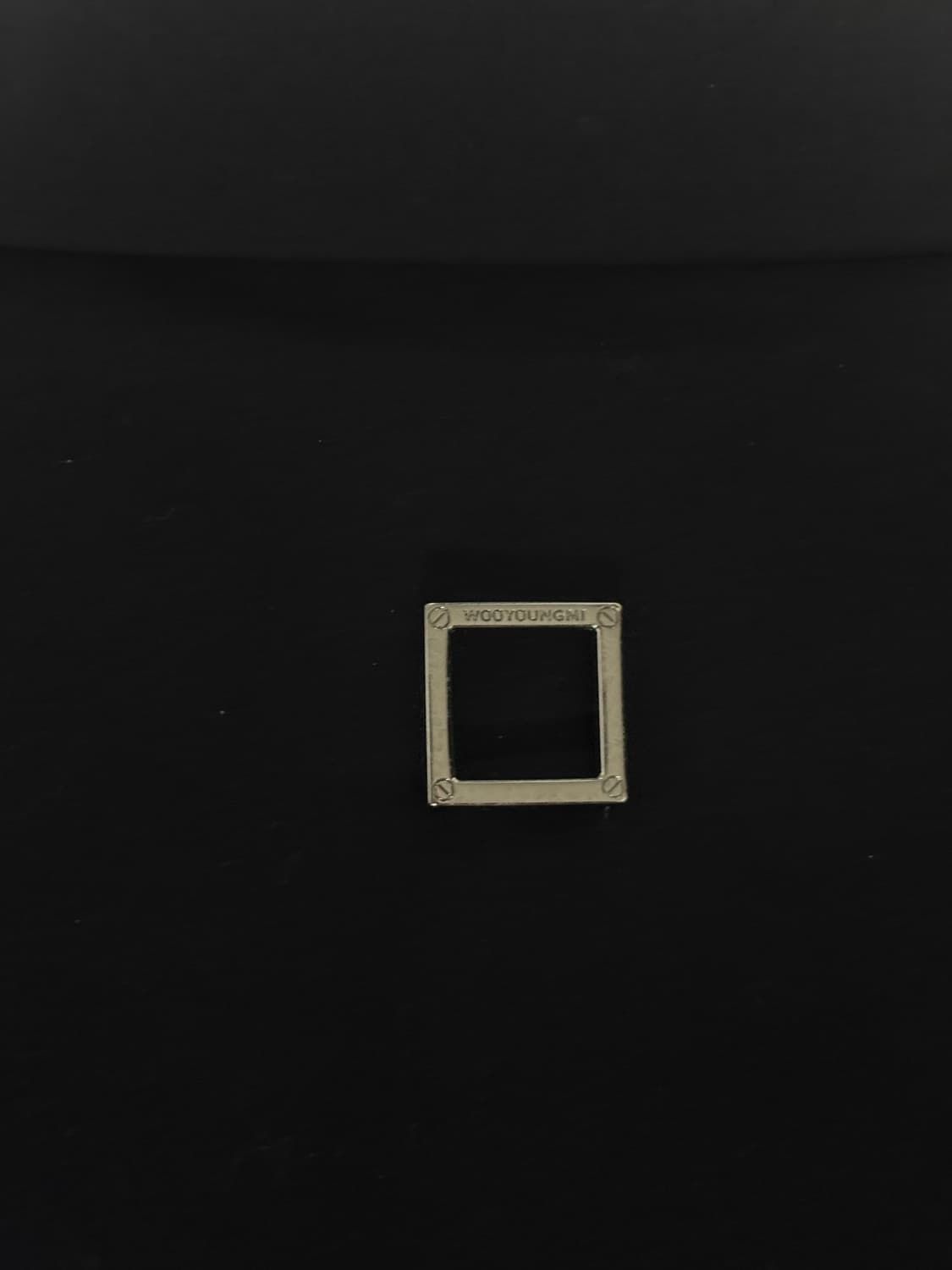 우영미 백로고 셔츠 네이비 [50] 상품이미지5