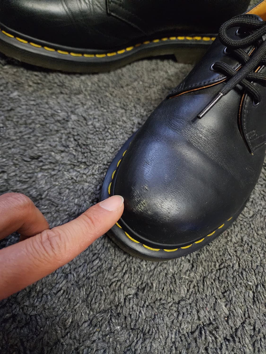 닥터마틴 1461 블랙 스무스 eu39사이즈 상품이미지3