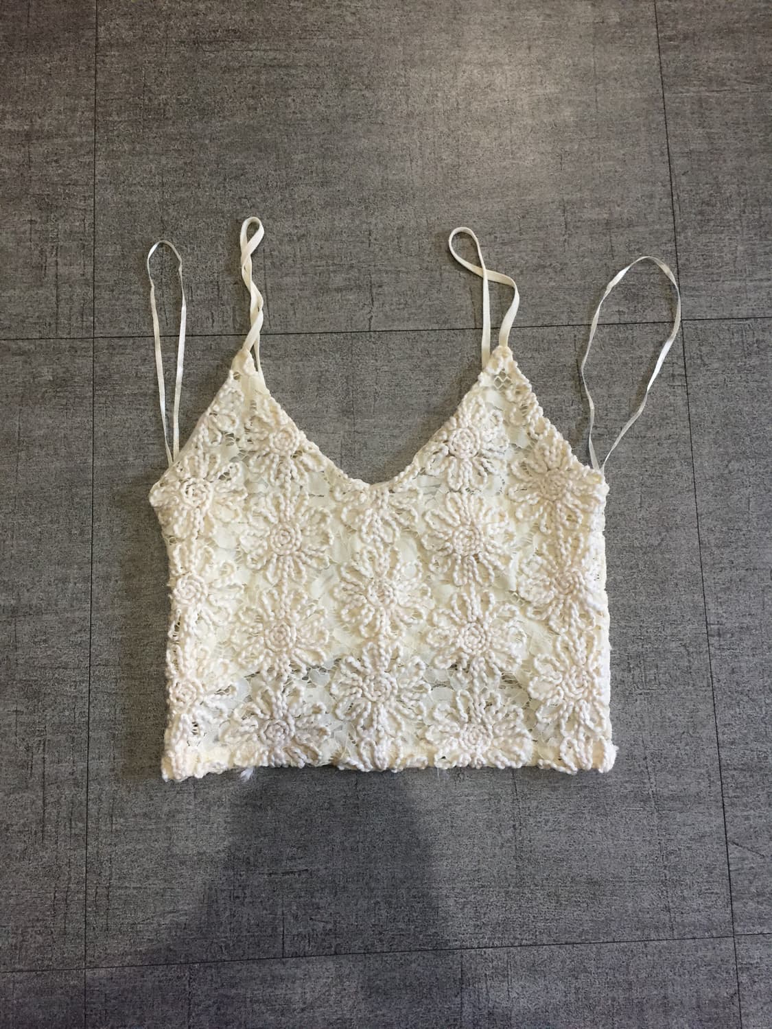 Zara 하구미모리걸 달천깔페어리 크로쉐플라워 슬리브리스나시탑 상품이미지1