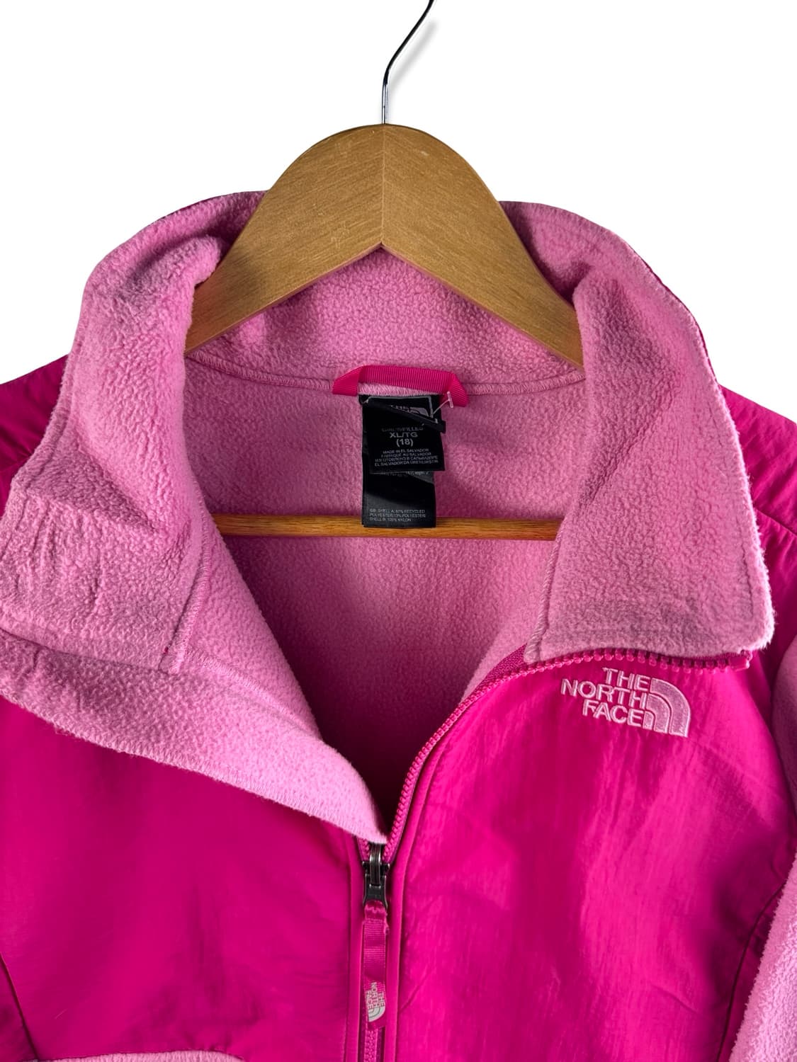 노스페이스 핑크 딸기우유 데날리 후리스집업2336 상품이미지3