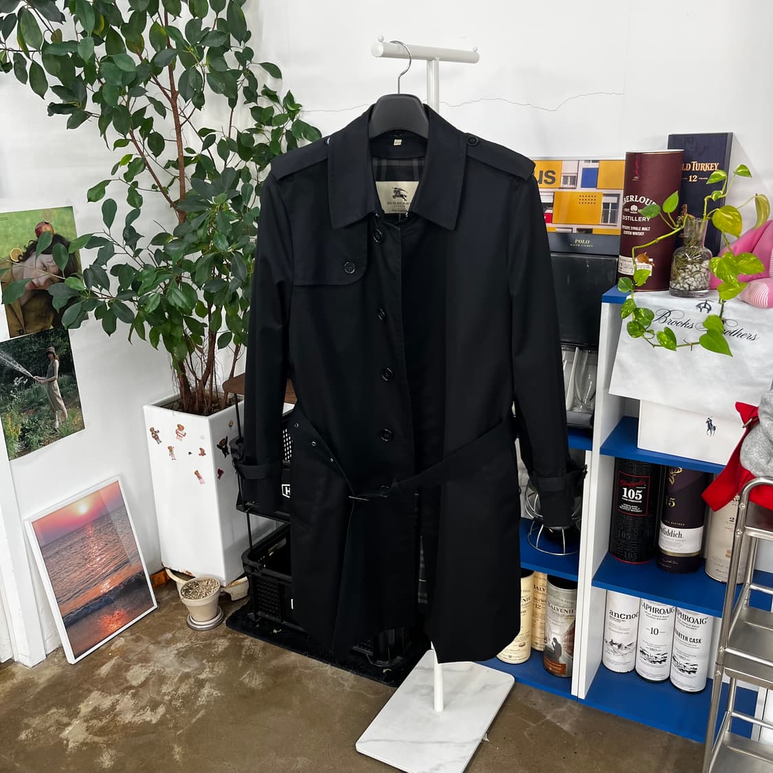 버버리 싱글 벨티드 트렌치코트 48 상품이미지1