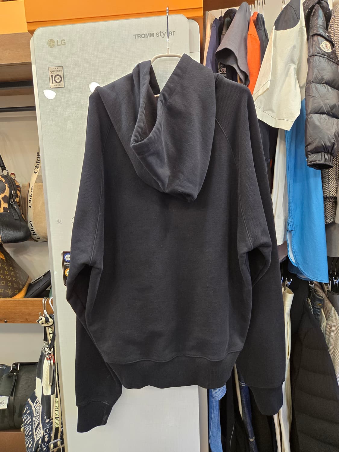 [쿨거환영]아미 스몰 하트 블랙 후드 상품이미지2