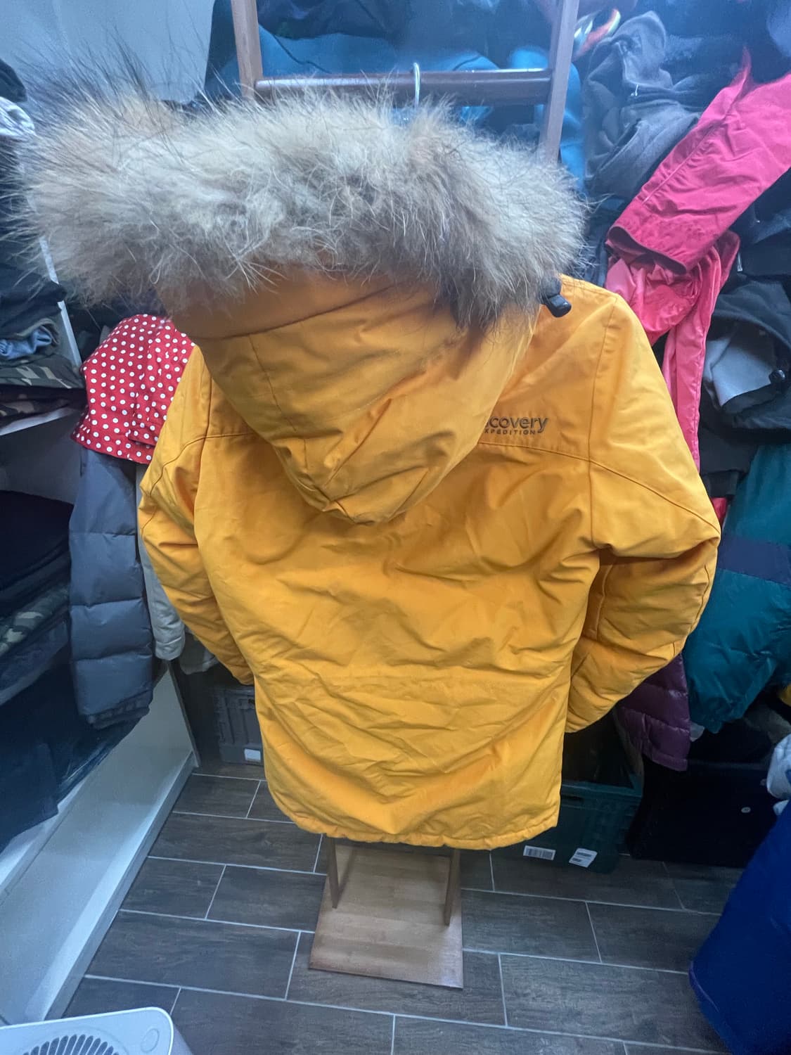 디스커버리 패딩점퍼90사이즈 상품이미지5