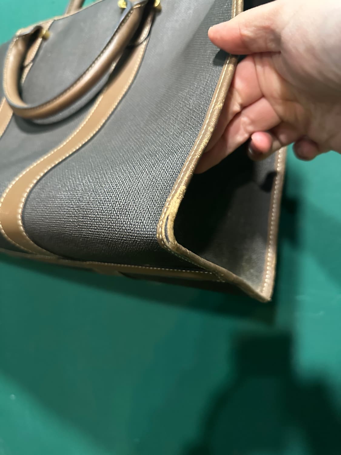 던힐 레더 보스턴백 상품이미지5