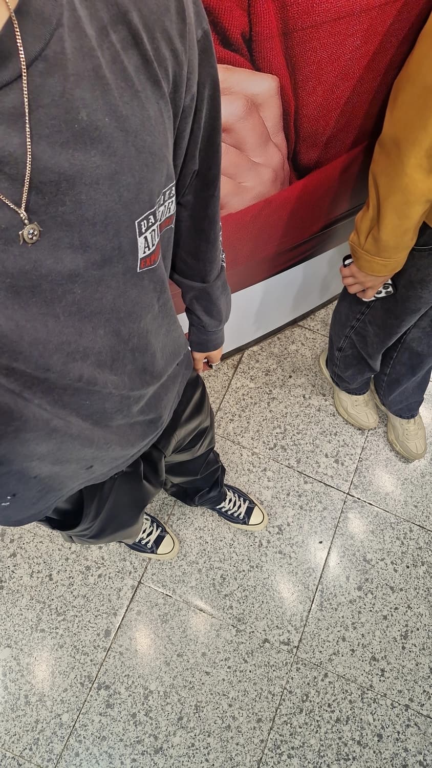 Yeezy 빈티지 레더 팬츠 상품이미지5