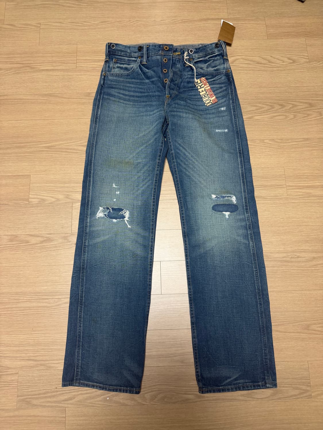 더블알엘 풀러턴 빈파포 데님팬츠 30/34 상품이미지3