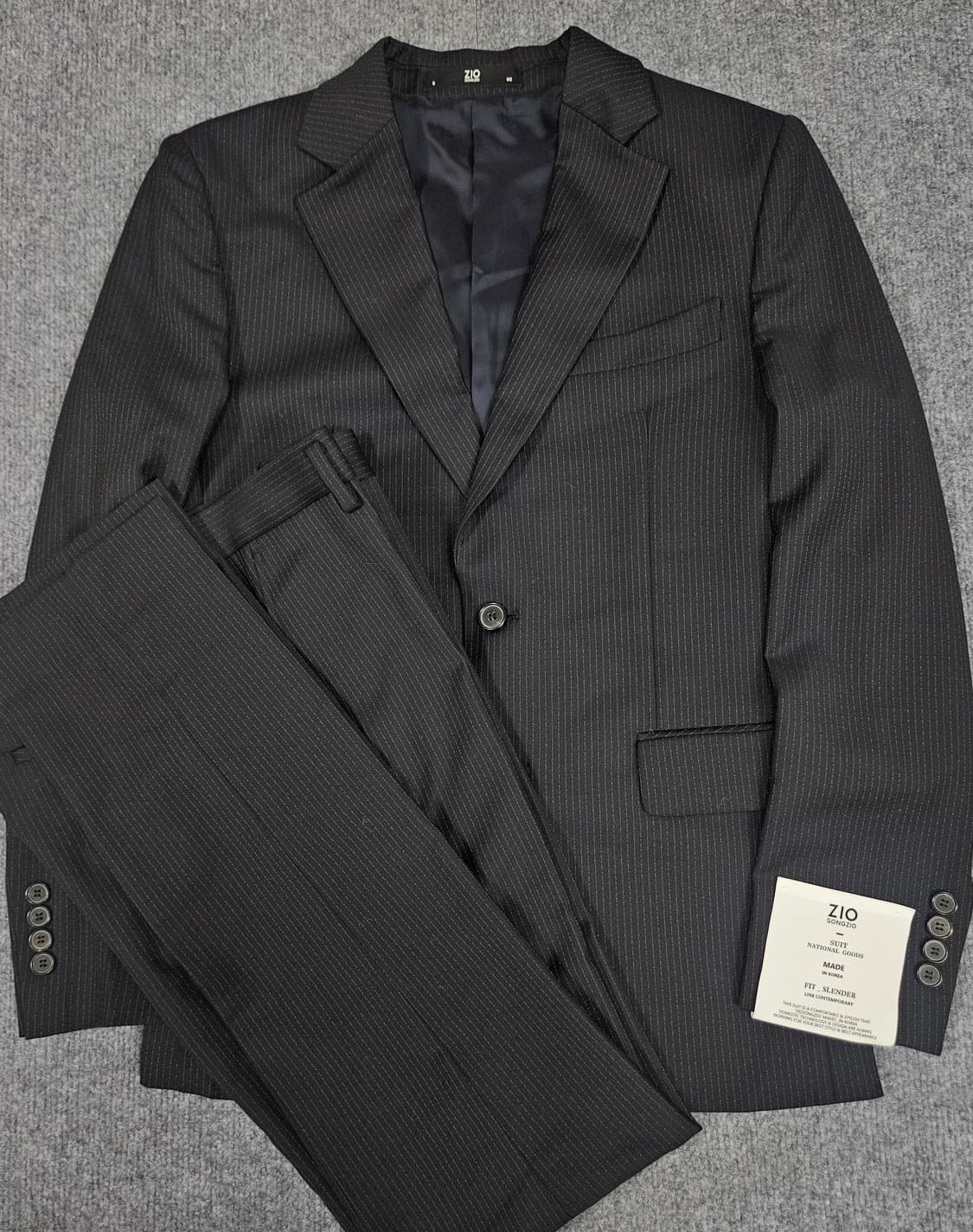 지오송지오 스트라이트 정장 셋업 급처 상품이미지1