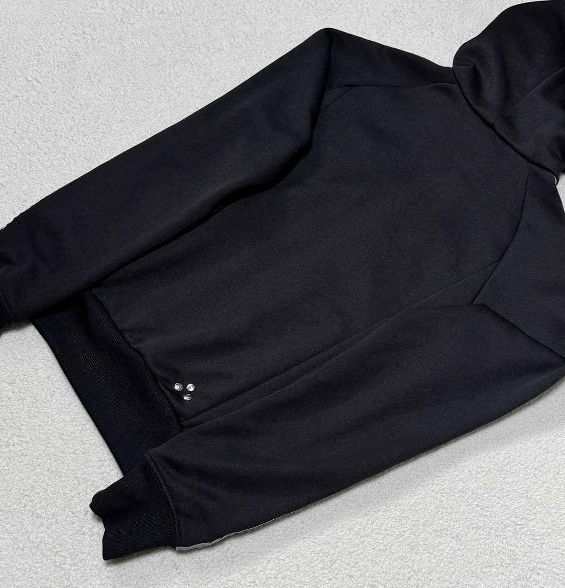 아디다스 블랙 / 실버 큐빅 후드집업  상품이미지6