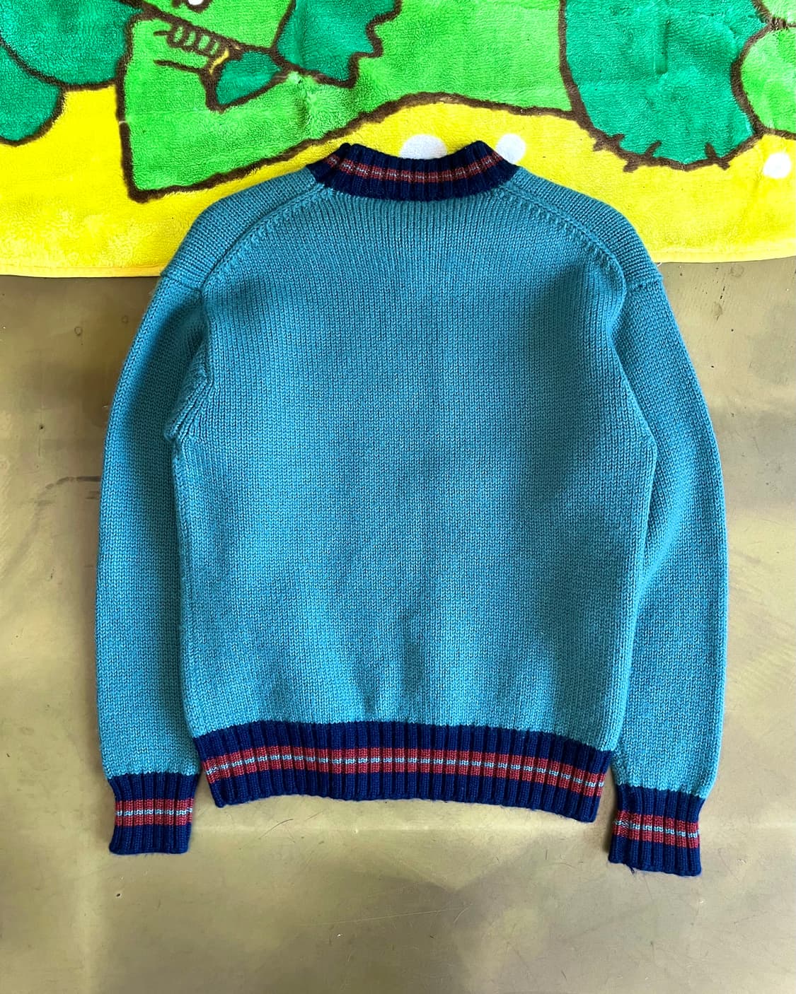 1980-90s KENNETH GORDON Heavy Wool Knit 상품이미지9