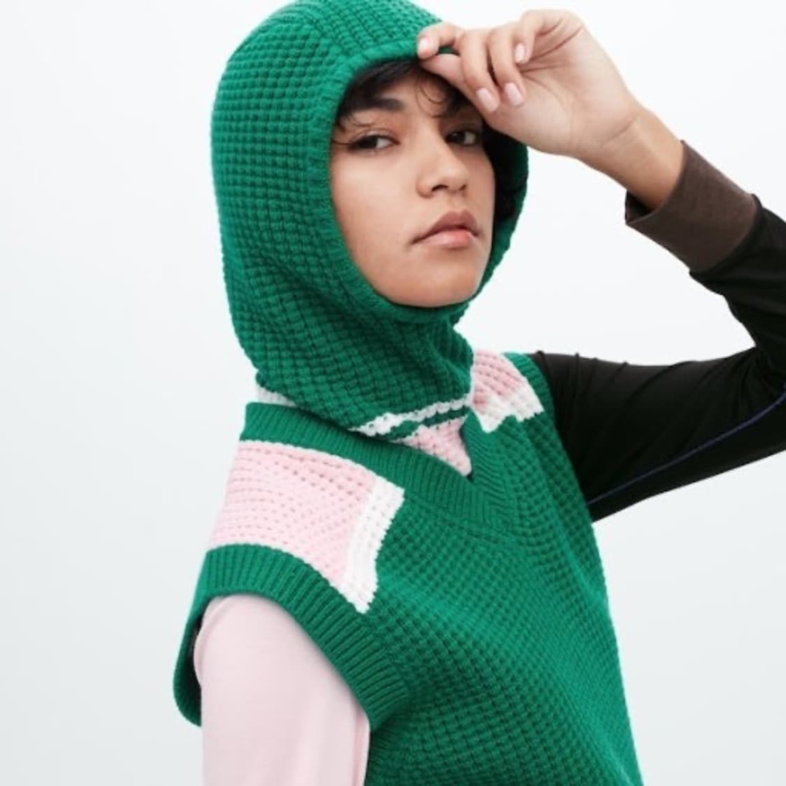 유니클로 마르니 팝콘 니티드 바라클라바 상품이미지4