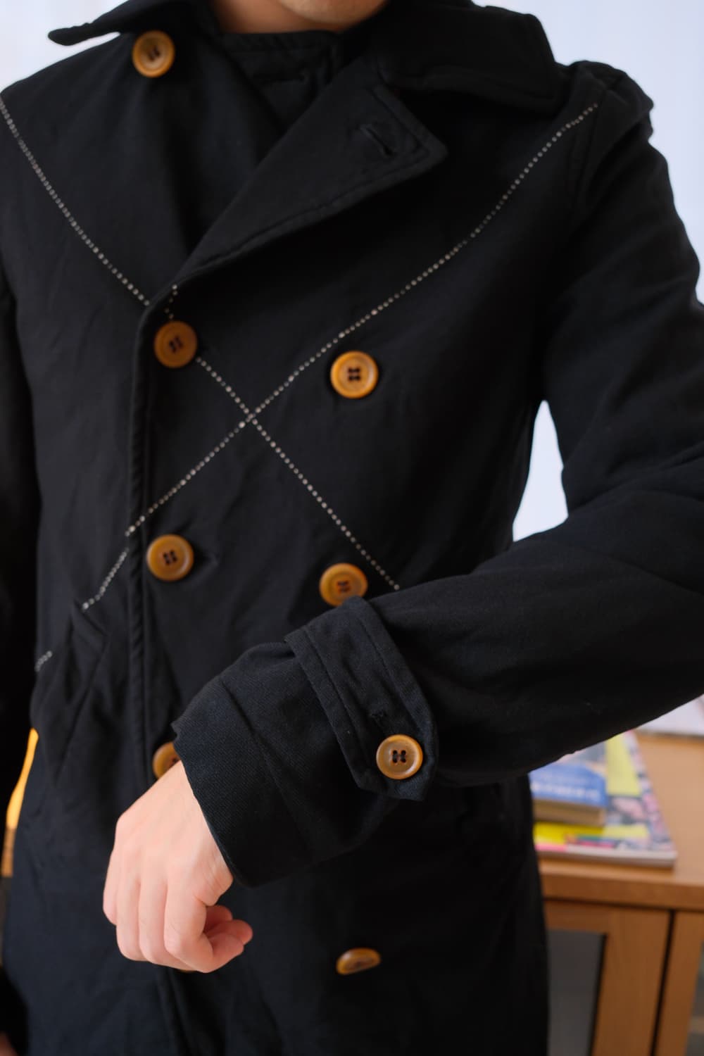 Double-breasted stitch jacket 상품이미지10