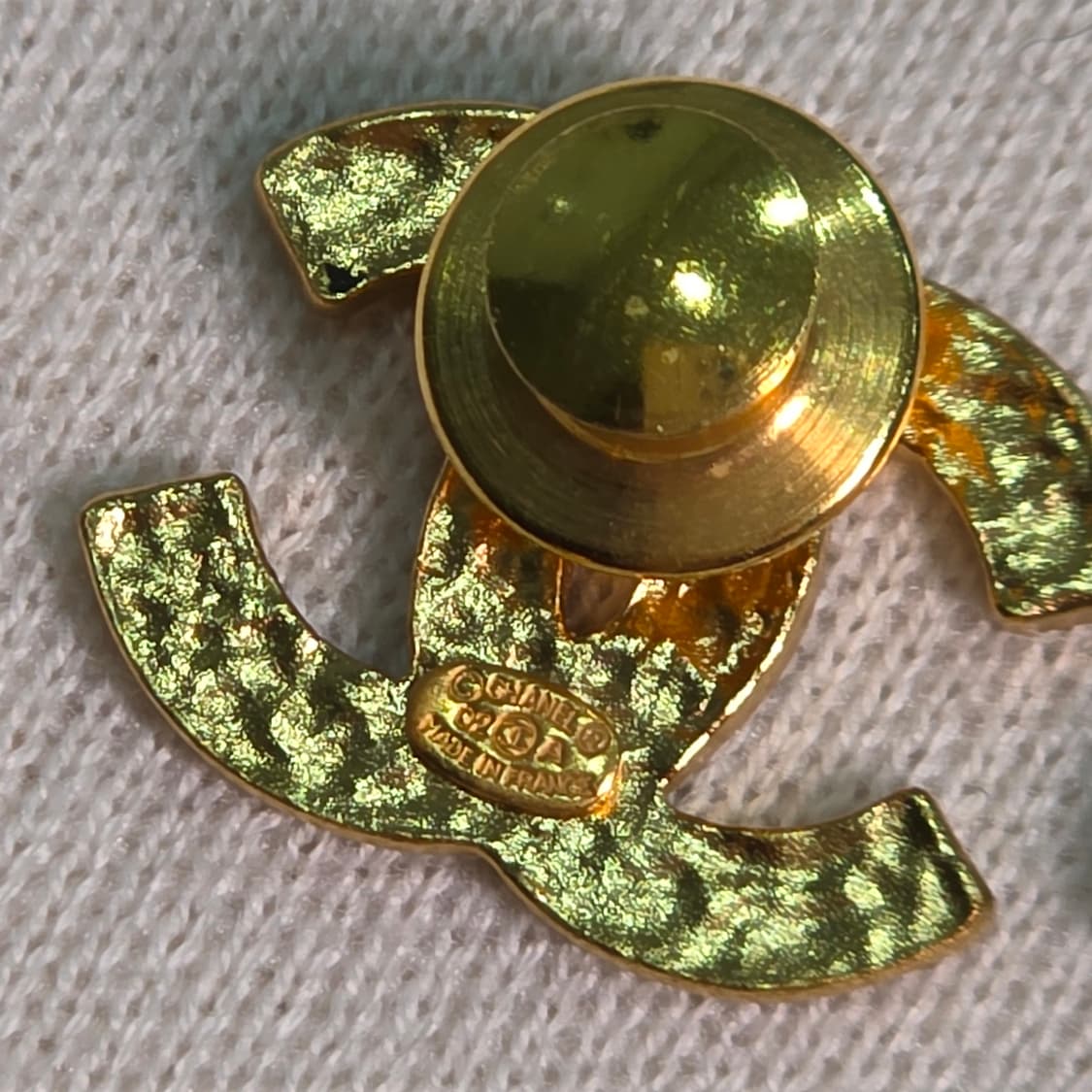 (희귀/소장용) 샤넬 마테라쎄 cc로고 3pcs 브로치 세트 상품이미지5