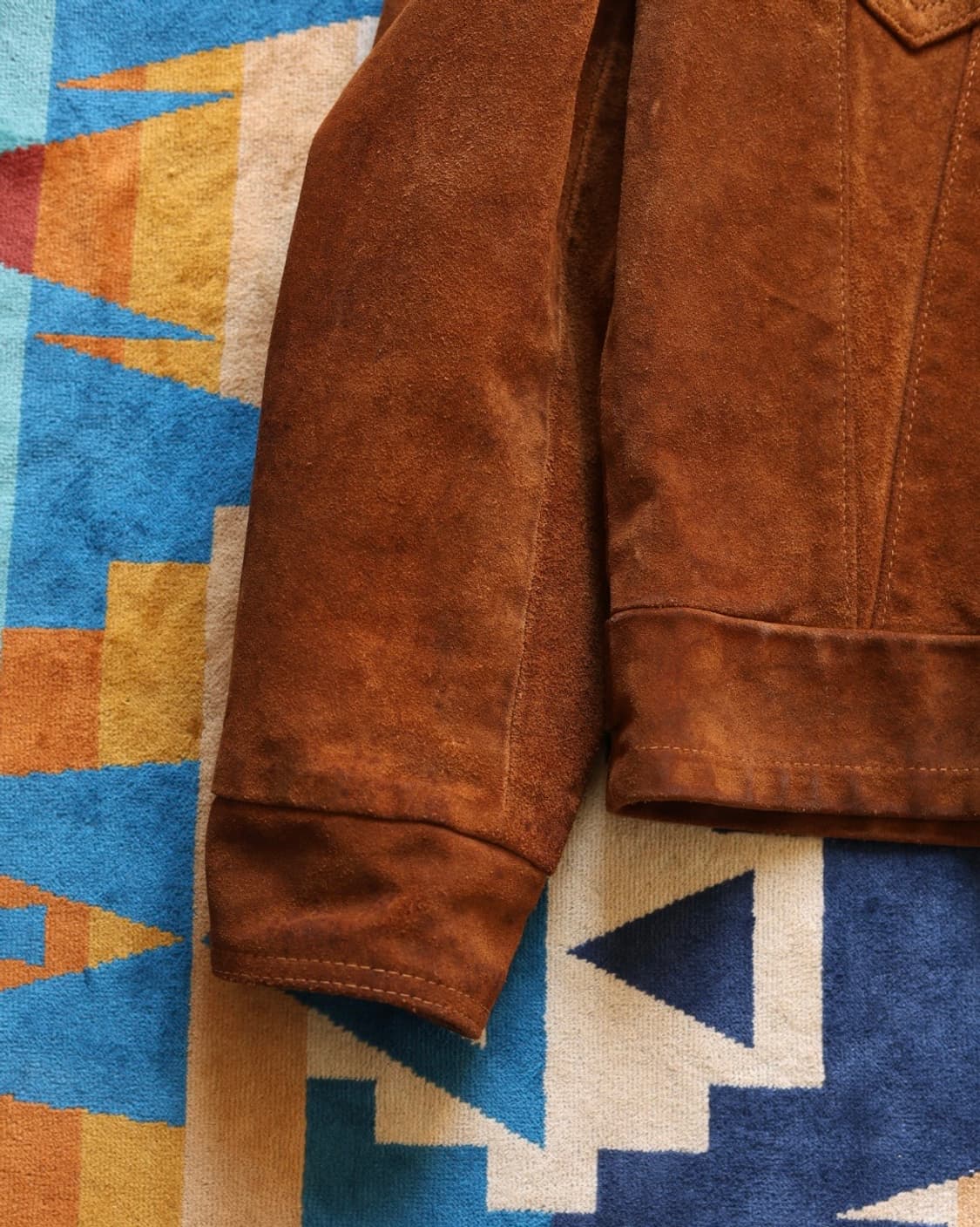 스웨거 60~70s 스웨이드 트러커 자켓(리바이스Type lll 모티브) 상품이미지8