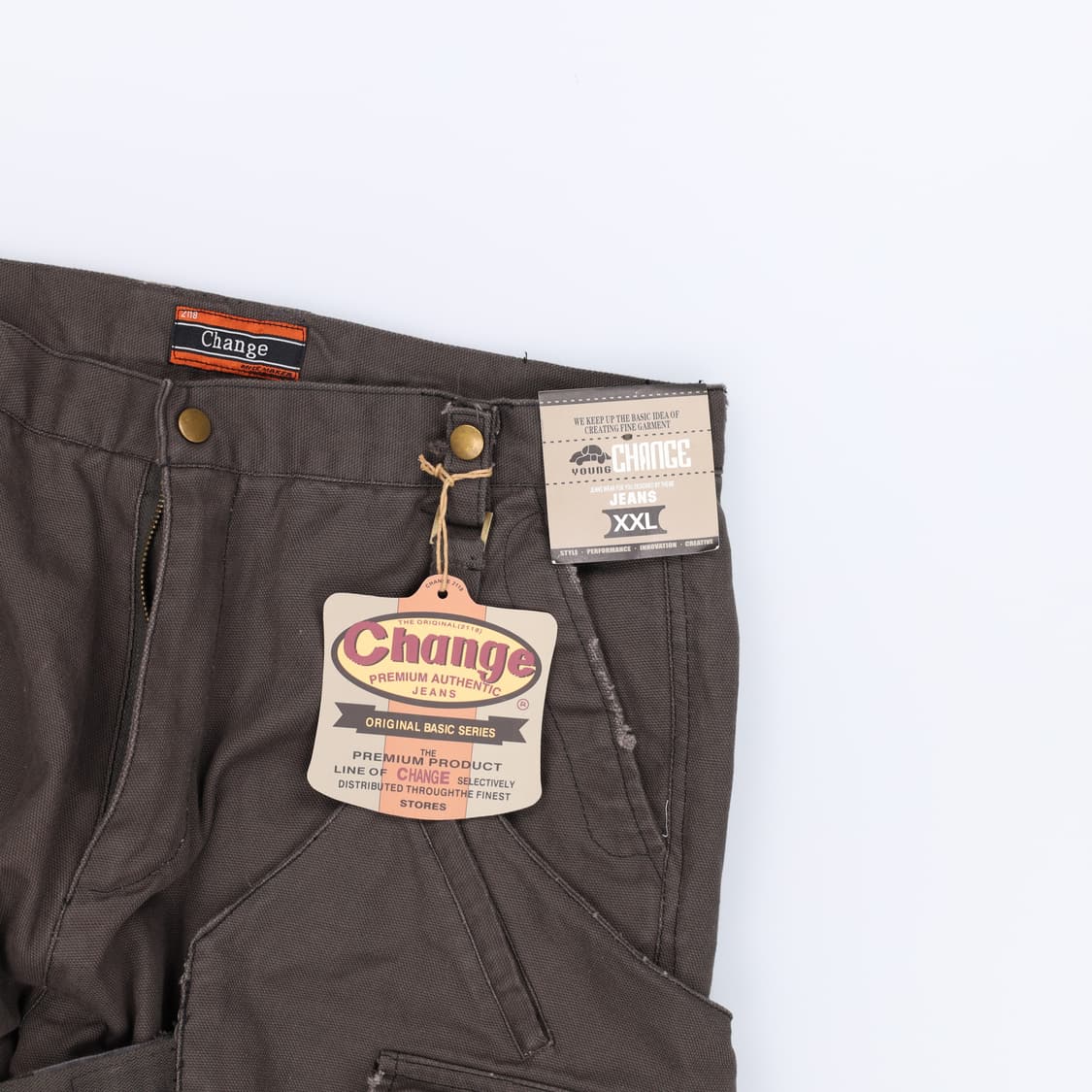 [XXL] 새상품 빈티지 멀티 포켓 워크 테크 카고 바지 3796 상품이미지5