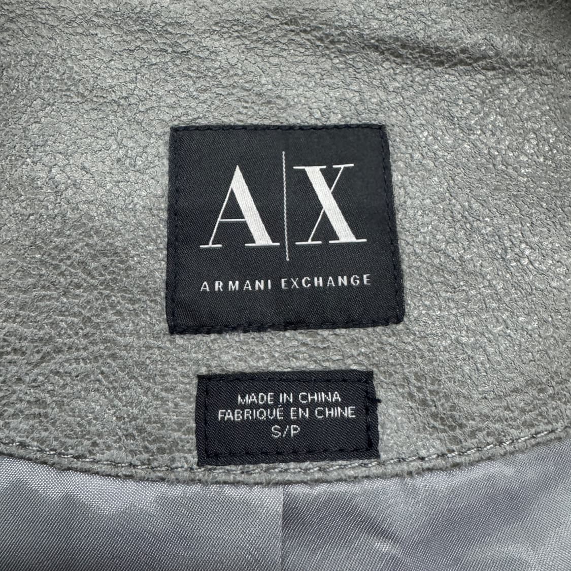 아르마니 익스체인지 릭오웬스맛 사선 바이커 자켓 상품이미지8