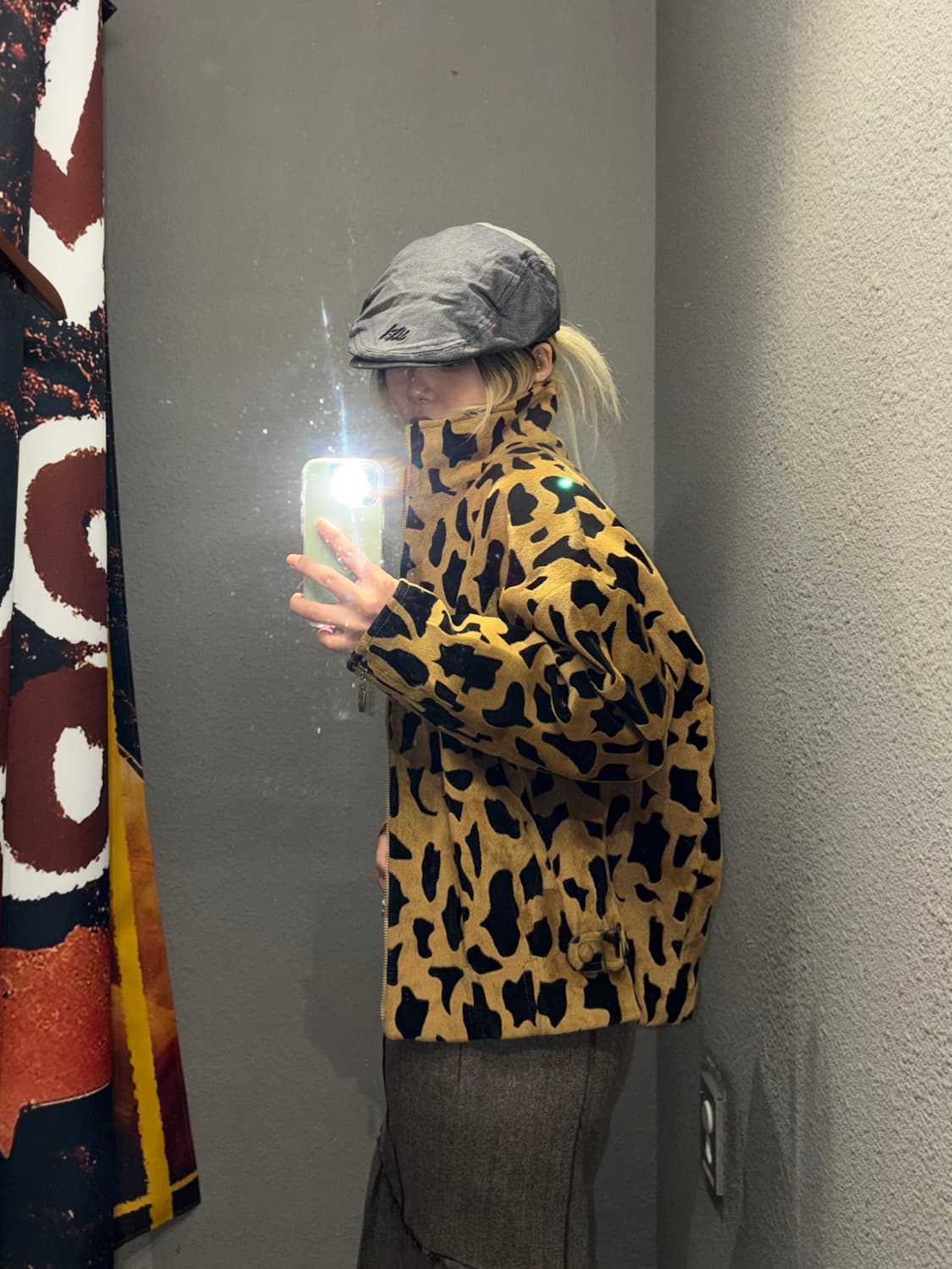 빈티지 디테일 패턴 자켓 상품이미지1