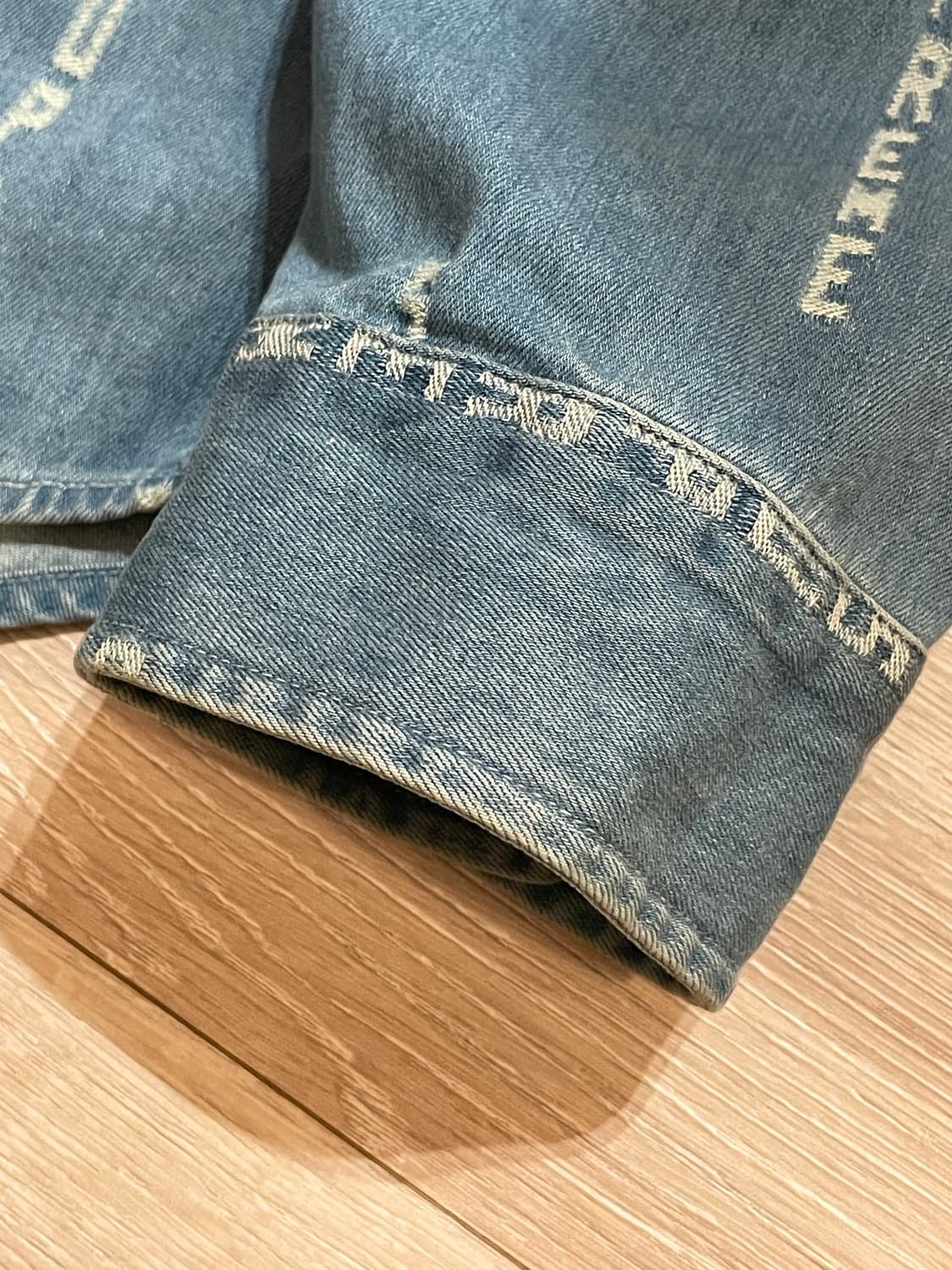 슈프림 데님셔츠 L사이즈 상품이미지3