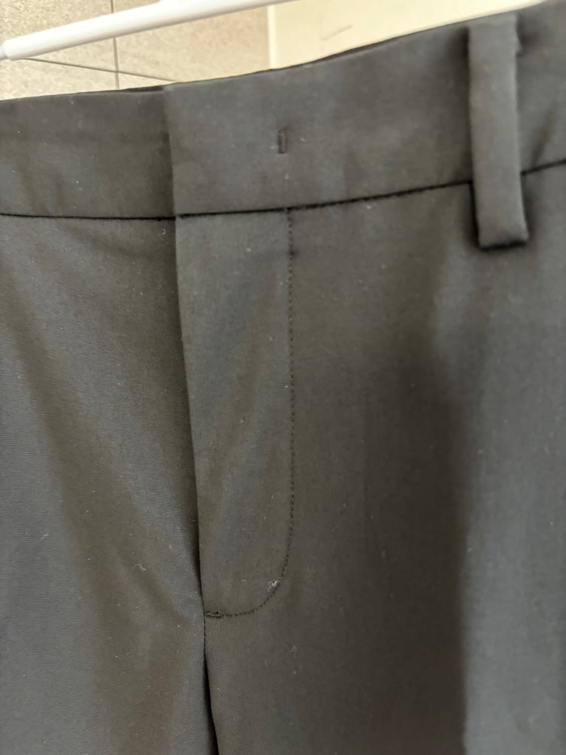 폴햄 블랙 슬랙스 바지 상품이미지3