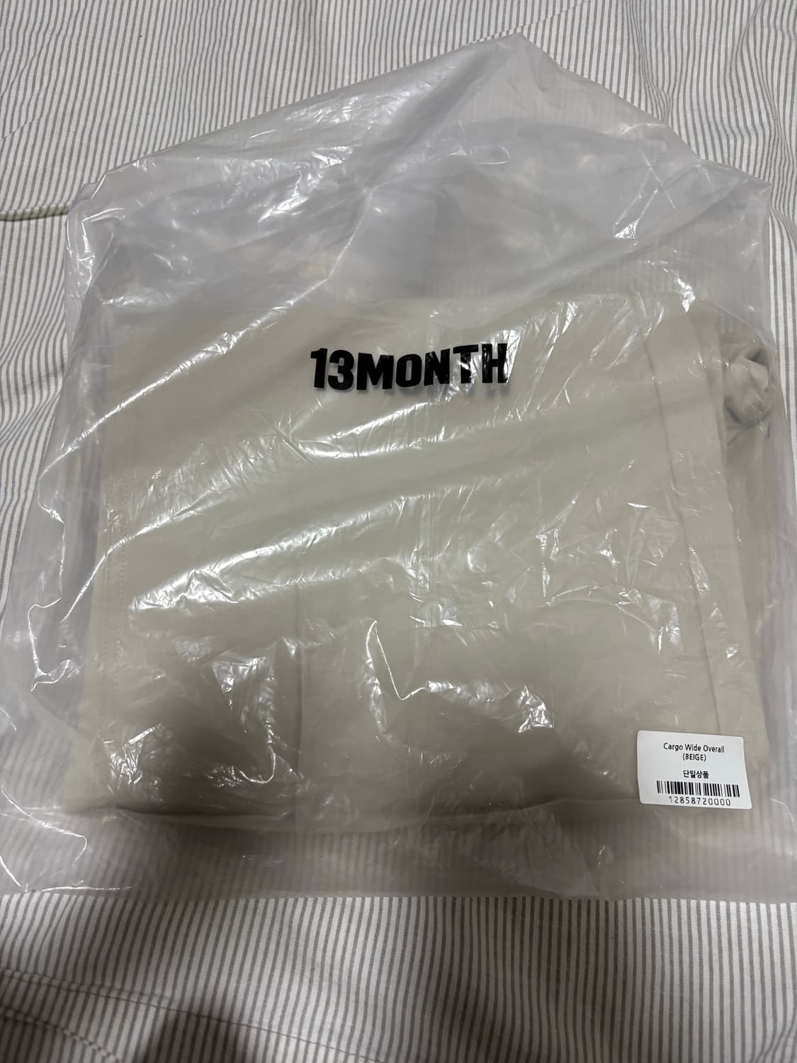 써틴먼스 카고 와이드 오버롤 상품이미지5