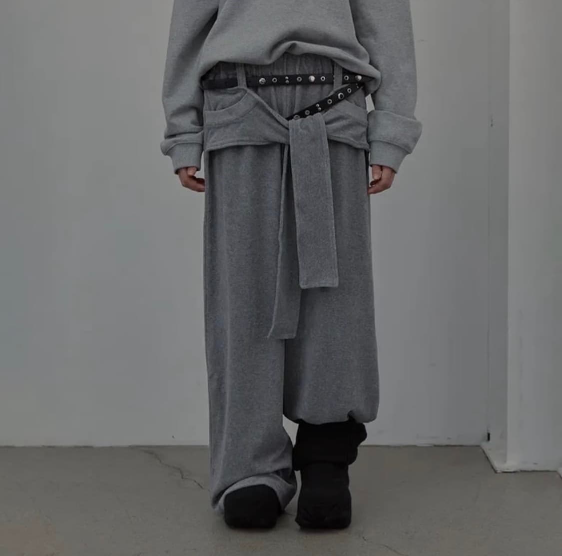 [LCDC] TIED DETAIL JERSEY PANTS 상품이미지1