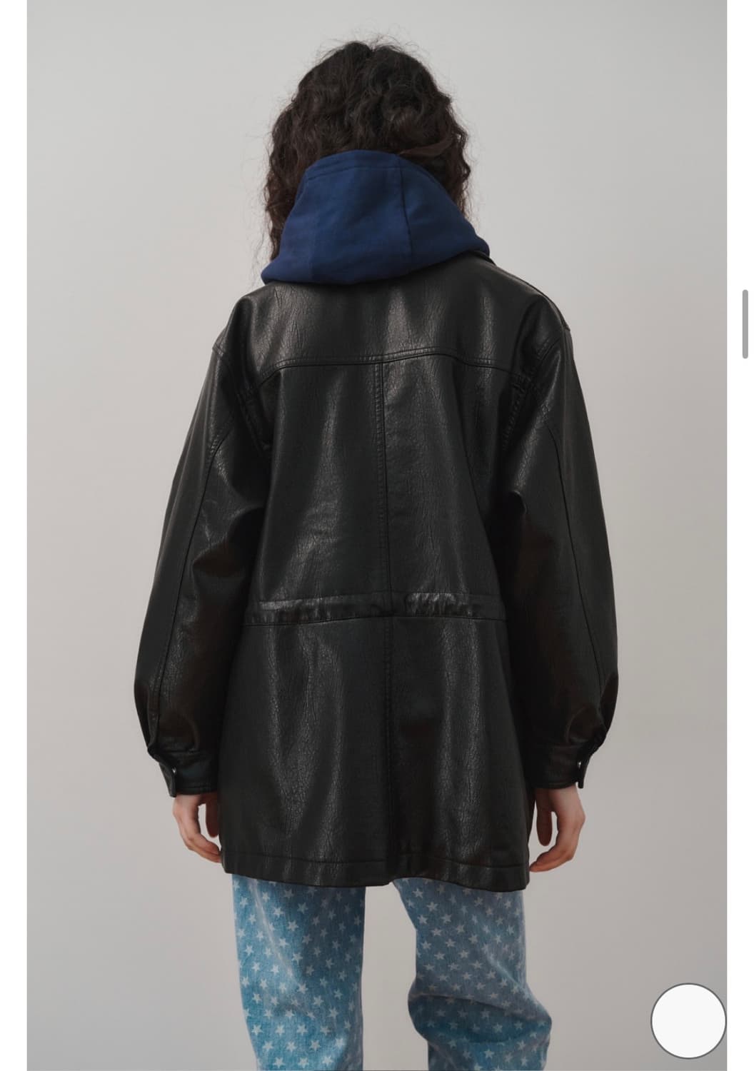 플리즈프로젝트 비건 레더 미들 자켓 상품이미지5