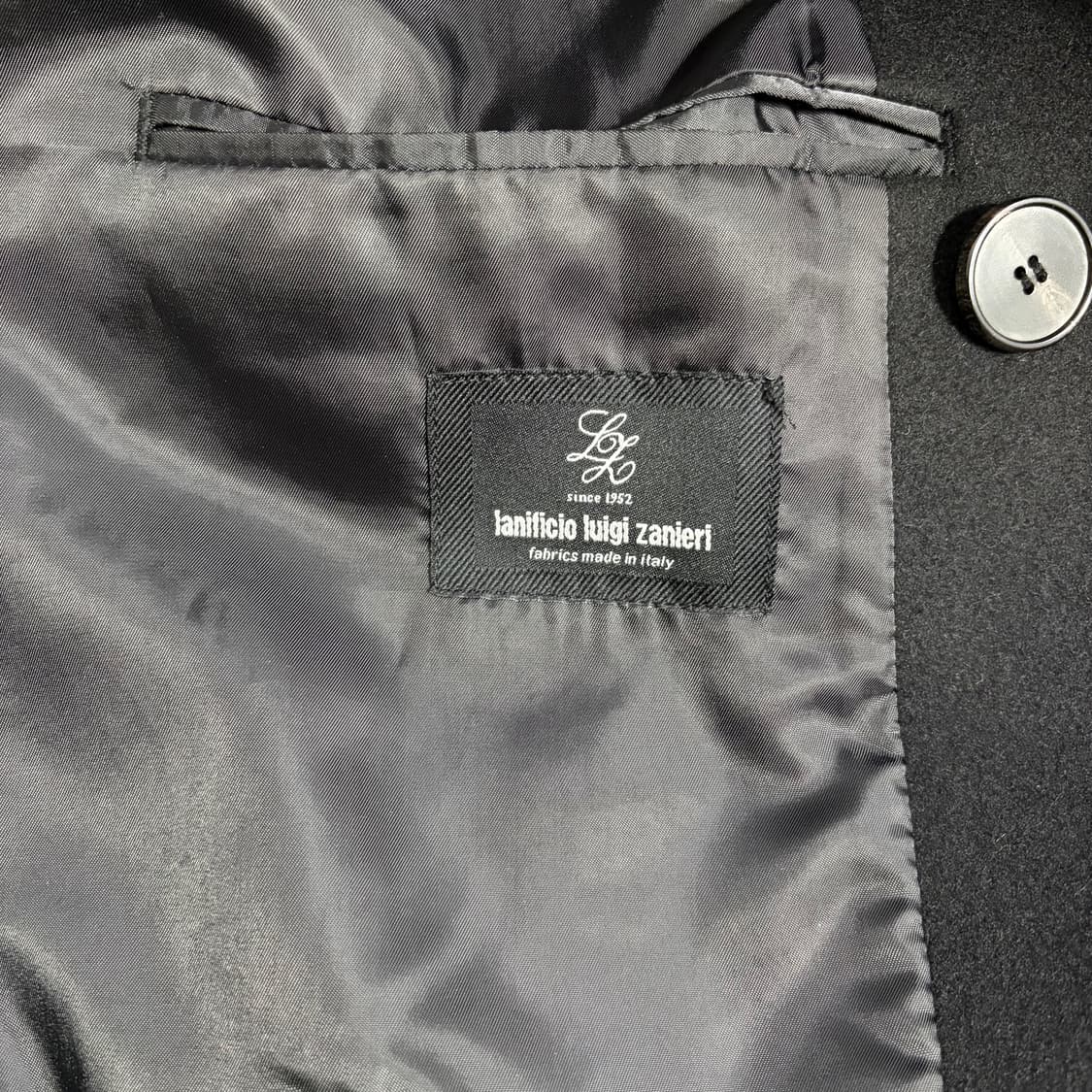 인사일런스 블랙 더블 롱코트(S) 상품이미지4