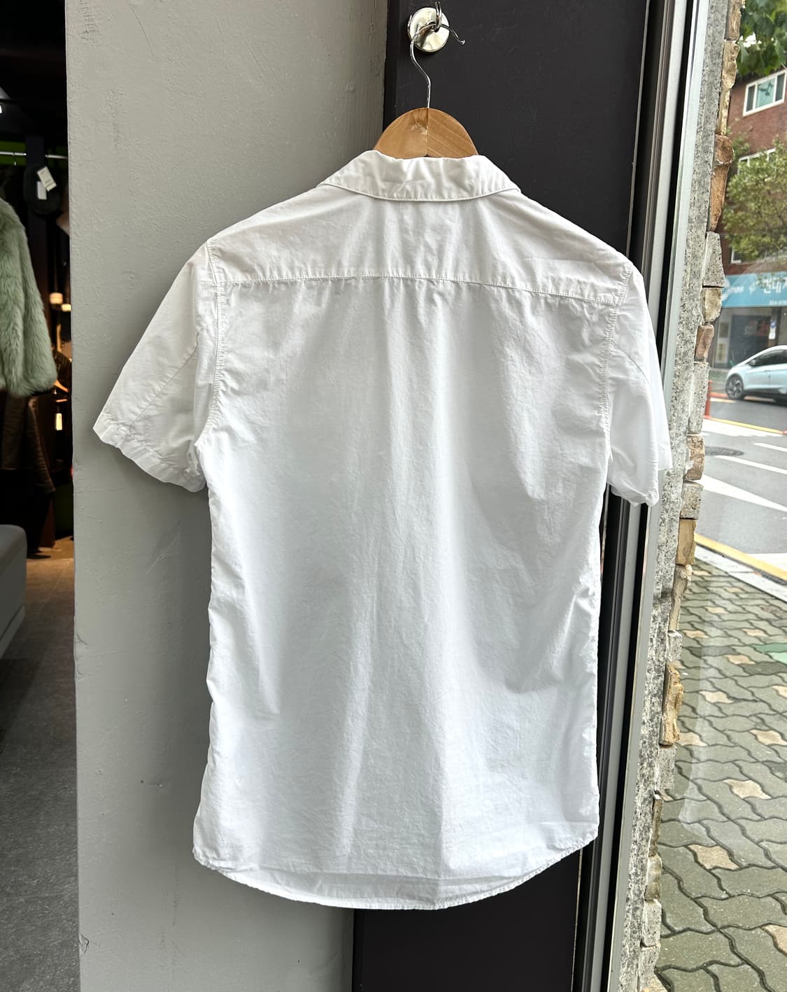55~66/ 스톤아일랜드 자수와펜 반팔 셔츠자켓 상품이미지7