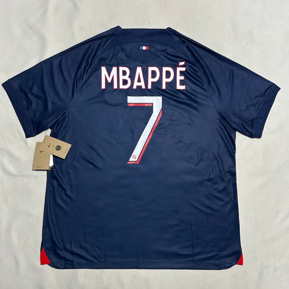 2XL 새상품 나이키 파리생제르망 23-24 유니폼 No.7 음바페  상품이미지2