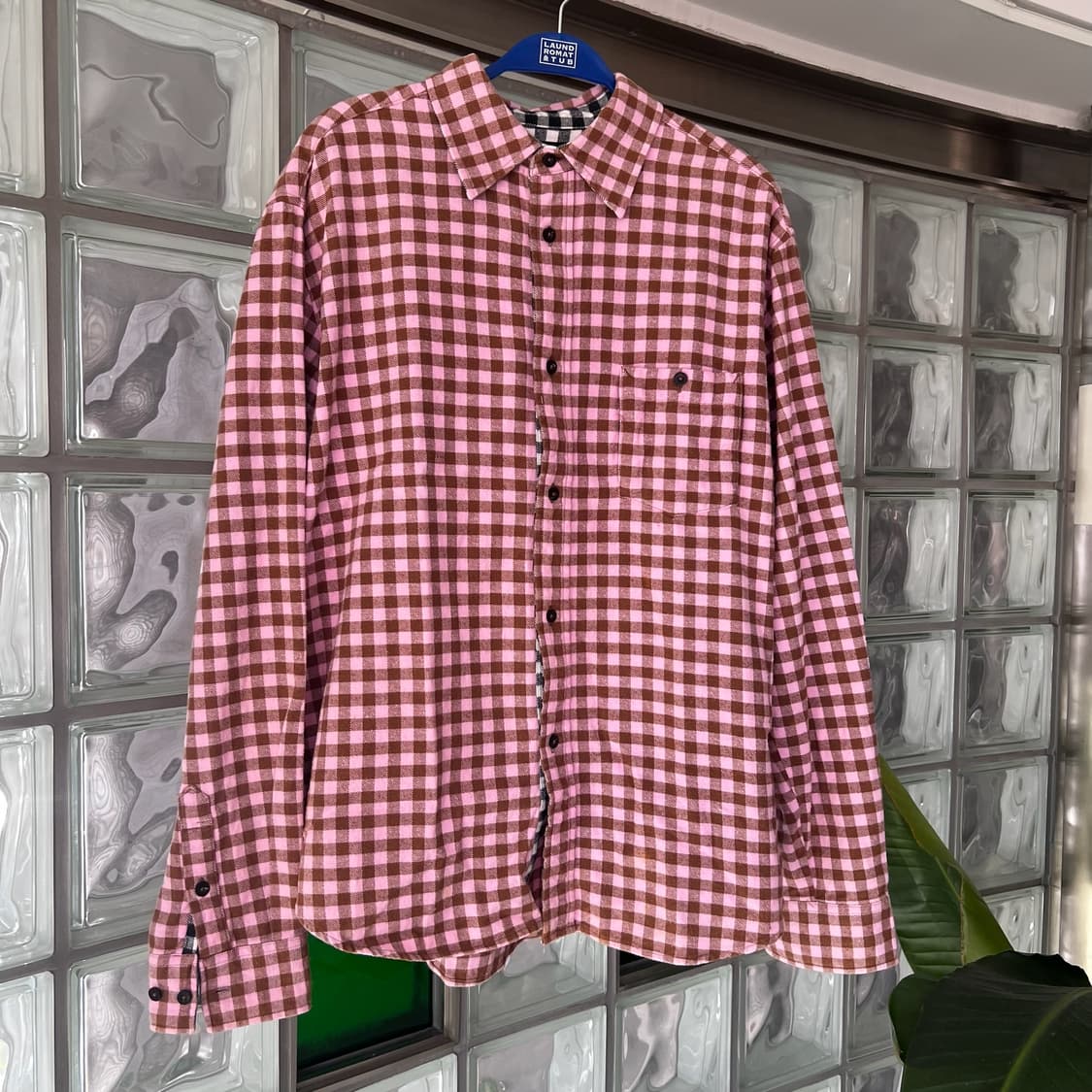 스투시 체크 셔츠 stussy check shirt 상품이미지1