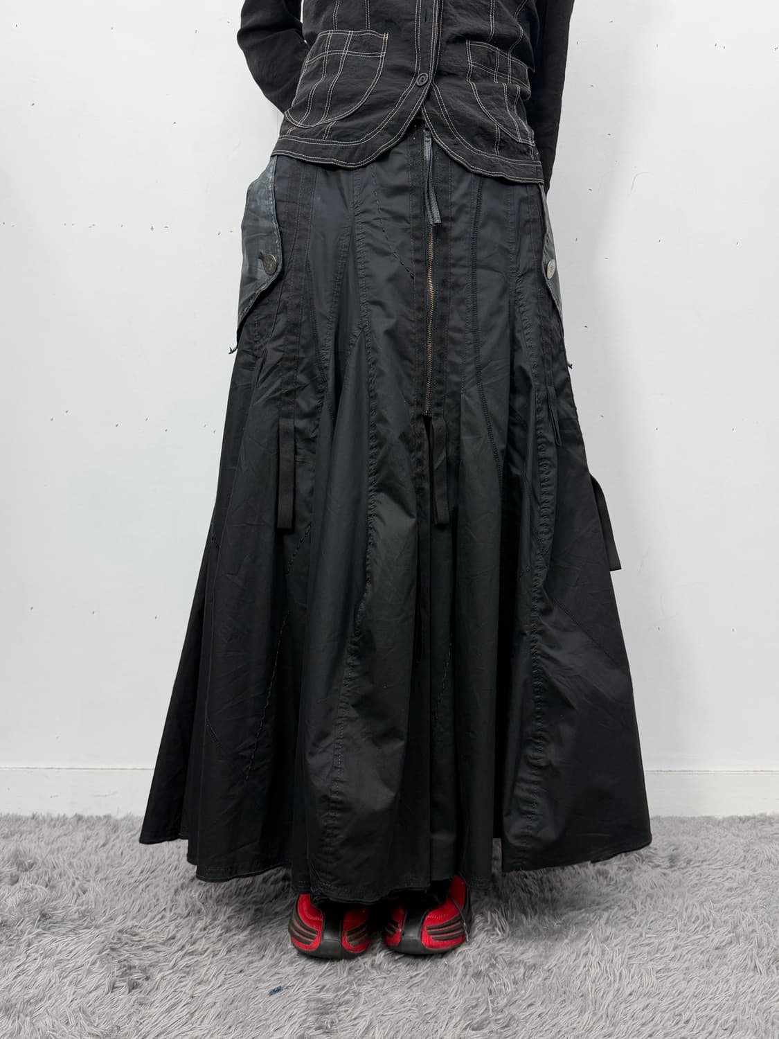 Decoster Panelled Flare Skirt  상품이미지1