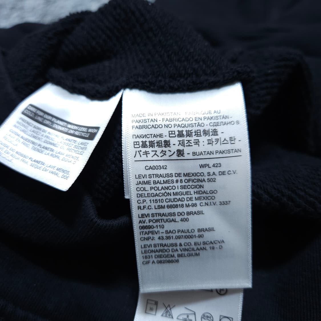 리바이스) M 남자 오버핏 후드티셔츠 / 왕눈이샵 상품이미지8