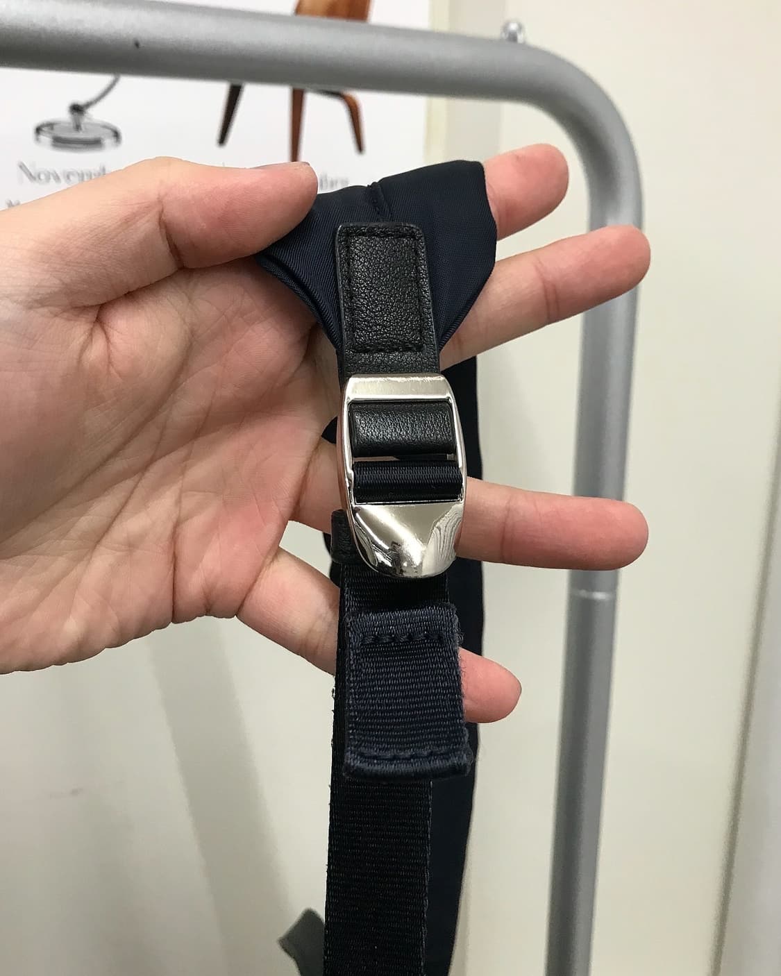 요지야마모토 가죽 로고 백팩 상품이미지6