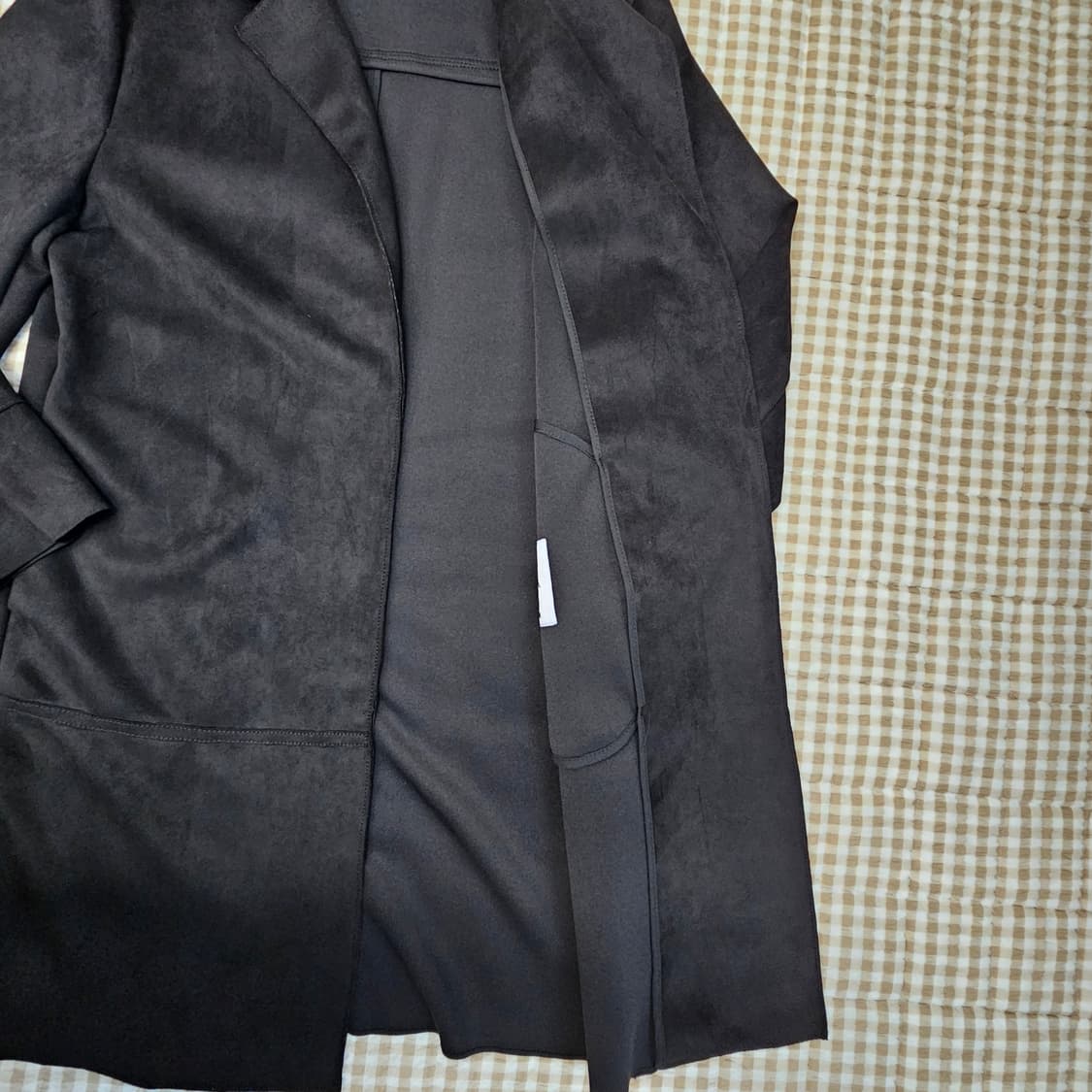 자라 스웨이드 체스터 코트형 가디건 남자100 상품이미지5