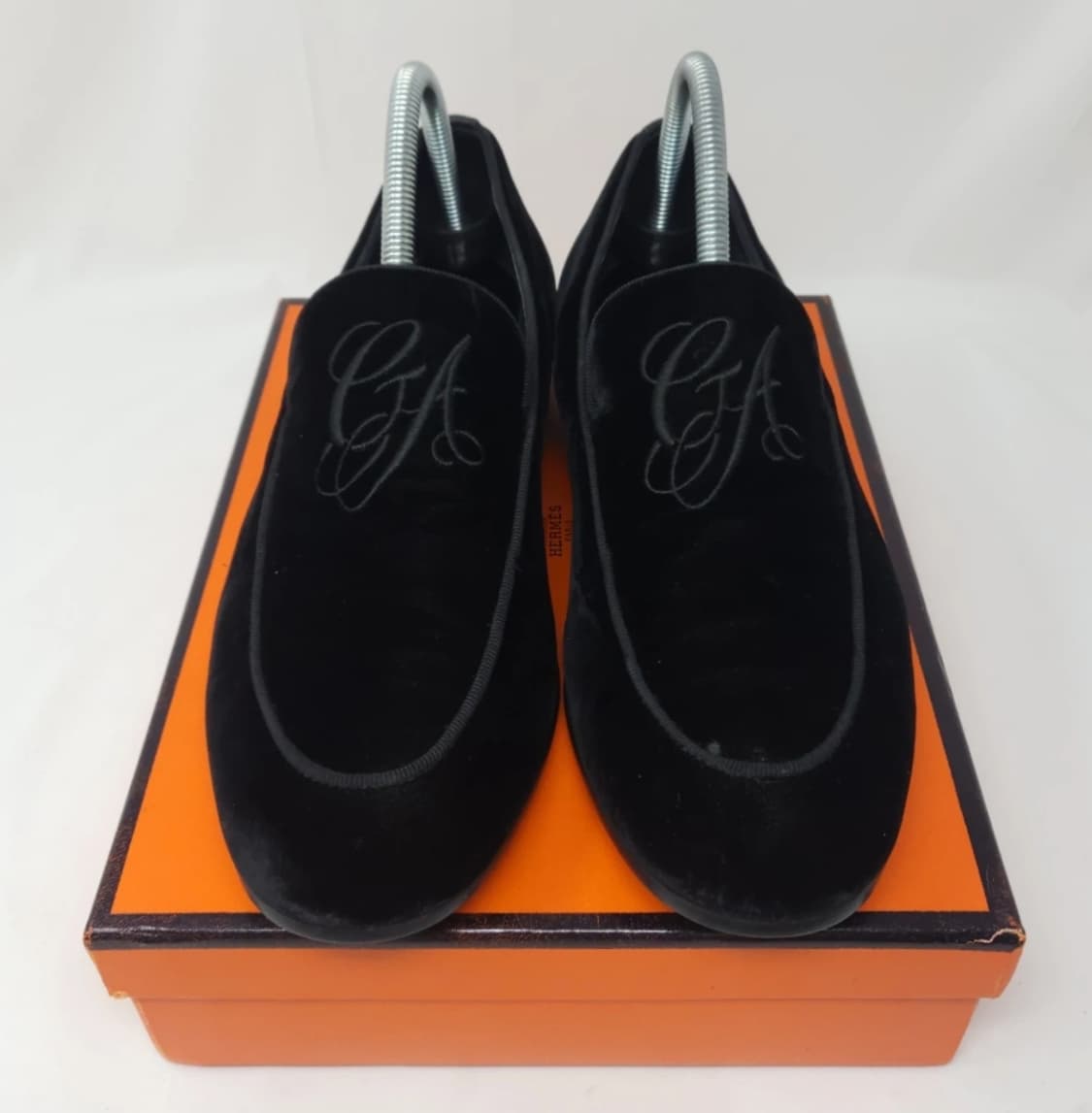 조르지오 아르마니 벨벳 로퍼 250mm 상품이미지2