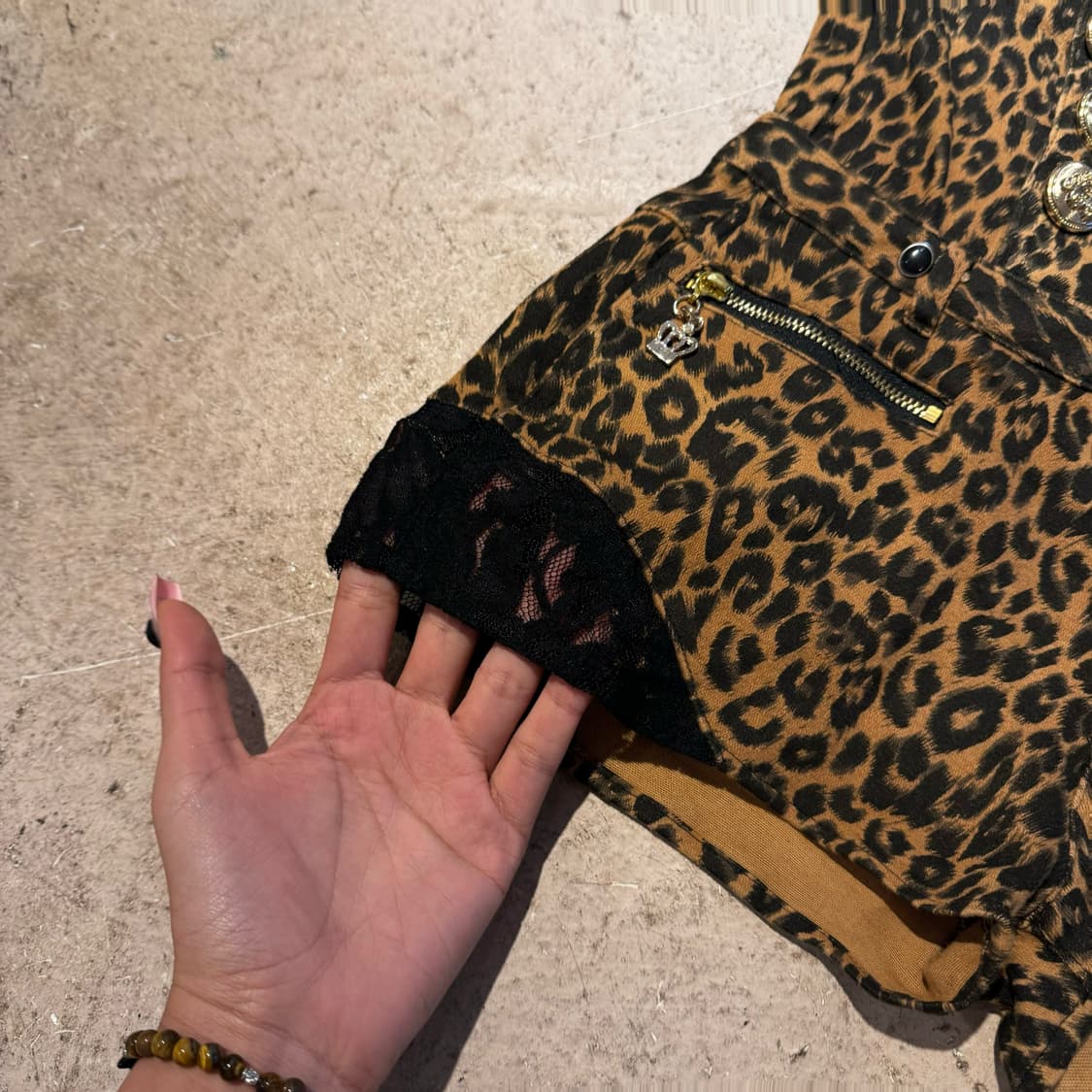 D.i.a. 아게하 더블버튼 숏츠 상품이미지2