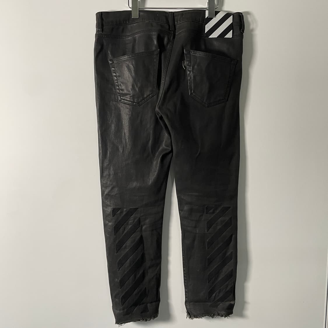 오프화이트 디스트 블랙 코팅진 (onp.72)   상품이미지4