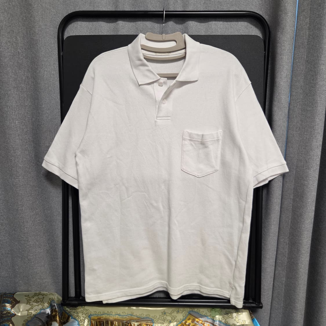 GU 반팔 카라넥 티셔츠 L(100) 상품이미지1