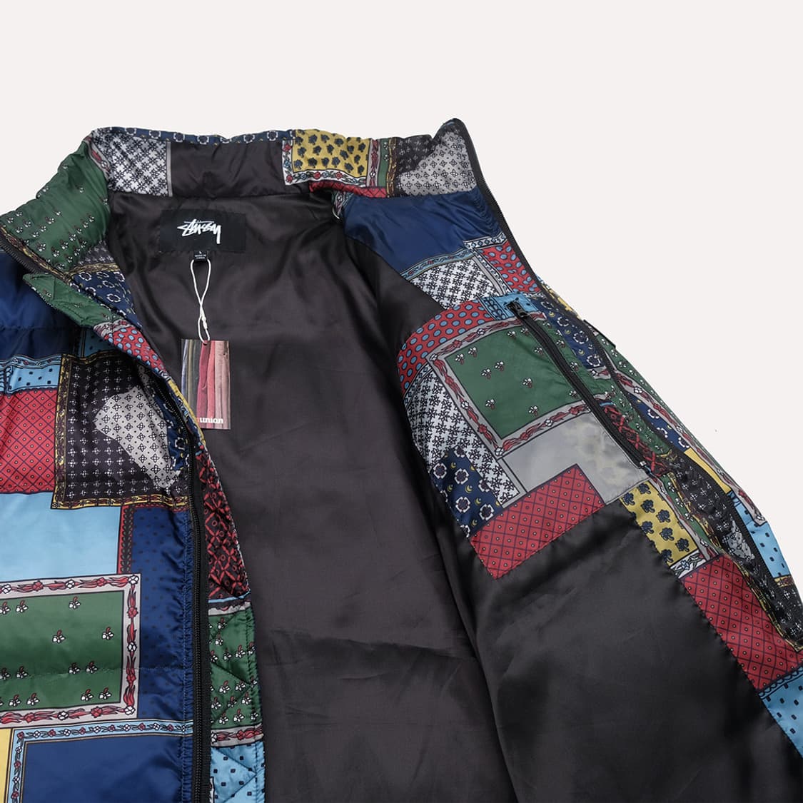 patchwork print puffer 상품이미지6