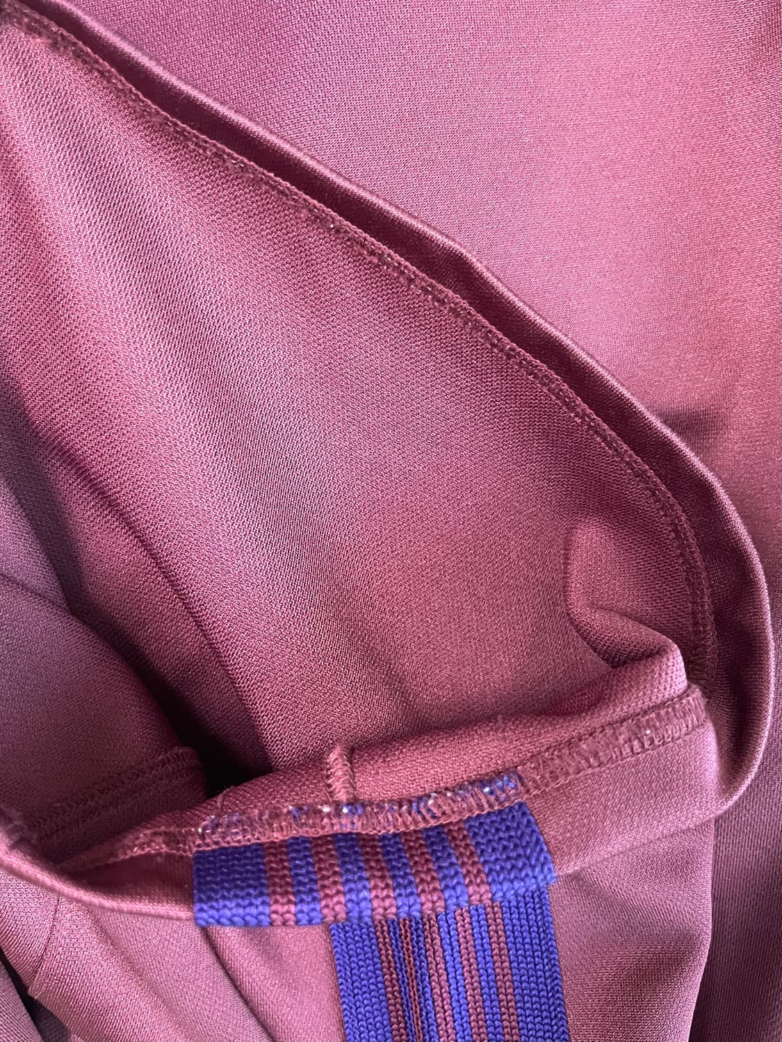 Needles H.D. 트랙팬츠 폴리 스무스 와인컬러 상품이미지5