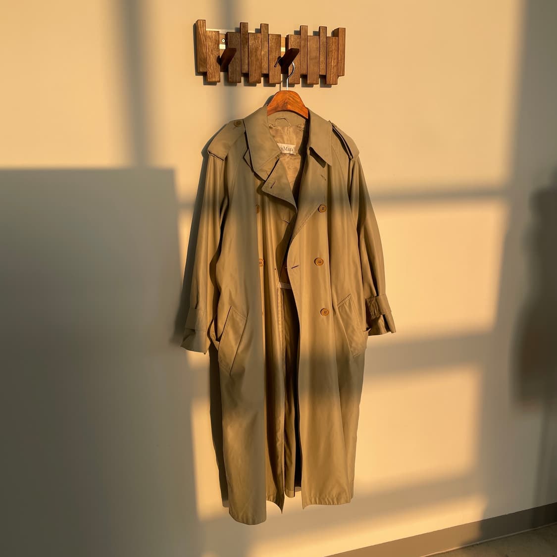 막스마라 더블 트렌치 코트 상품이미지1