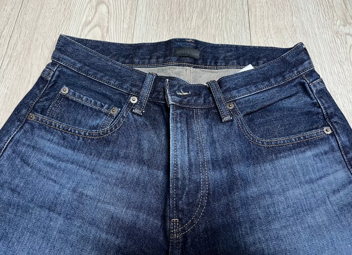 유니클로 레귤러핏 진 딥블루 (30) 상품이미지3