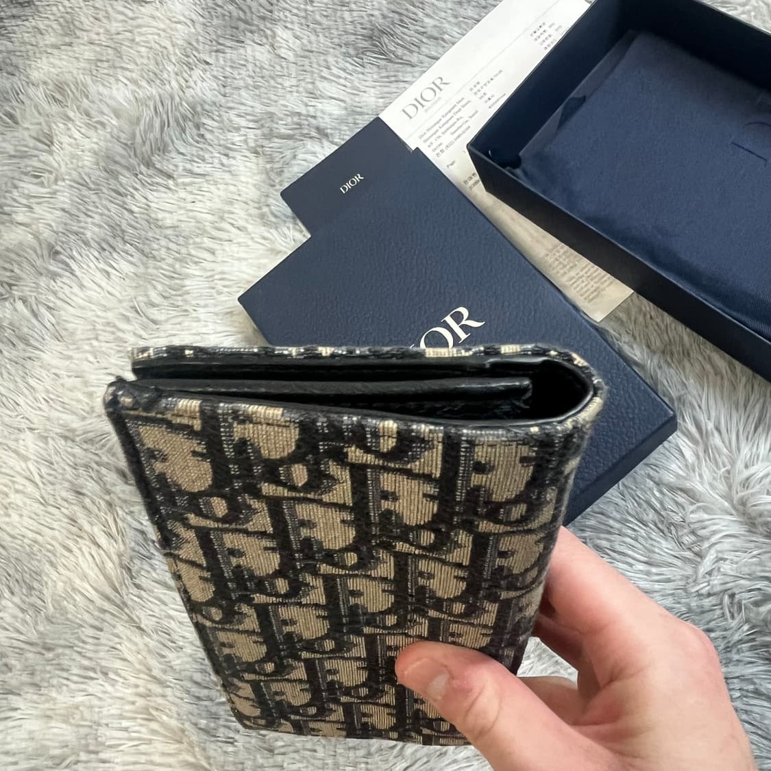 디올 오블리크 장지갑 백화점판 상품이미지4