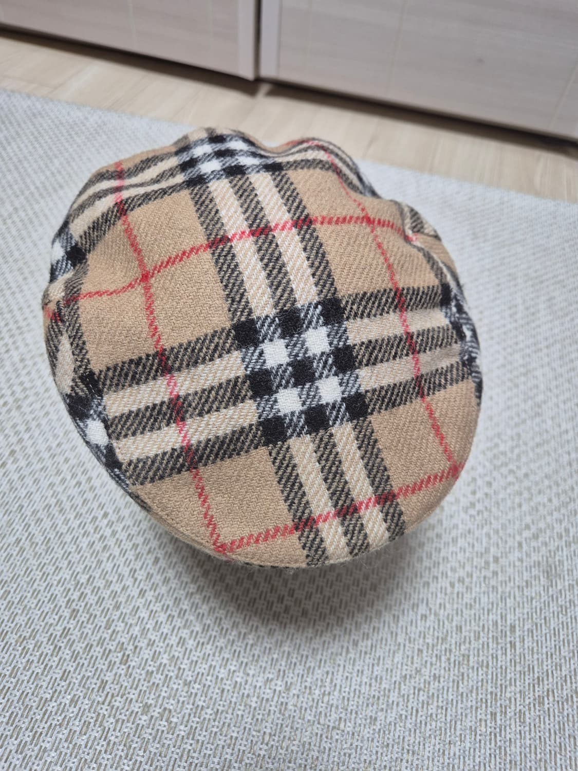 (정품) 버버리 체크   헌팅캡 뉴스보이캡 라지 상품이미지2