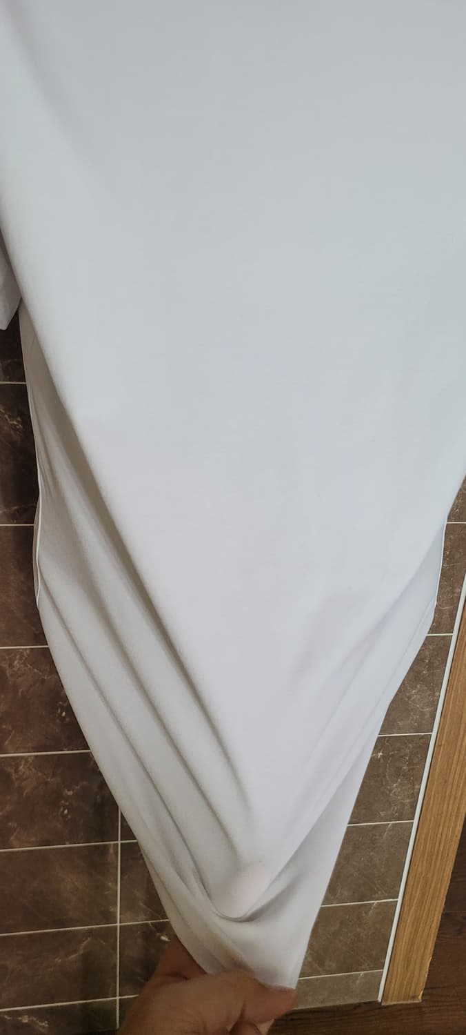 (남성105사이즈)게스 화이트 V넥 반팔 티셔츠(탄력.시원함) 상품이미지5