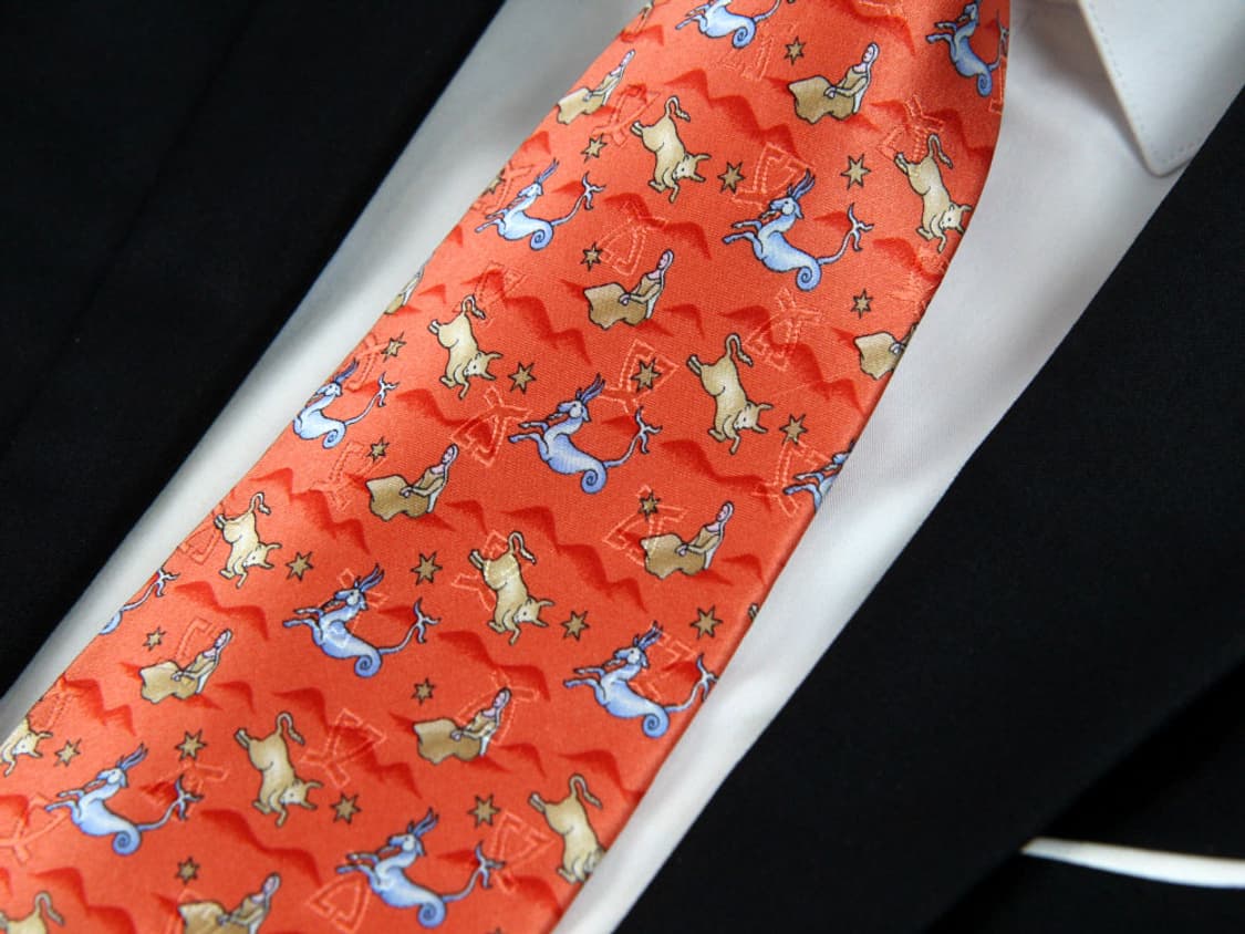 레오나드 9.7cm A+등급 클래식 프랑스 하이엔드 남자 명품 넥타이 상품이미지5