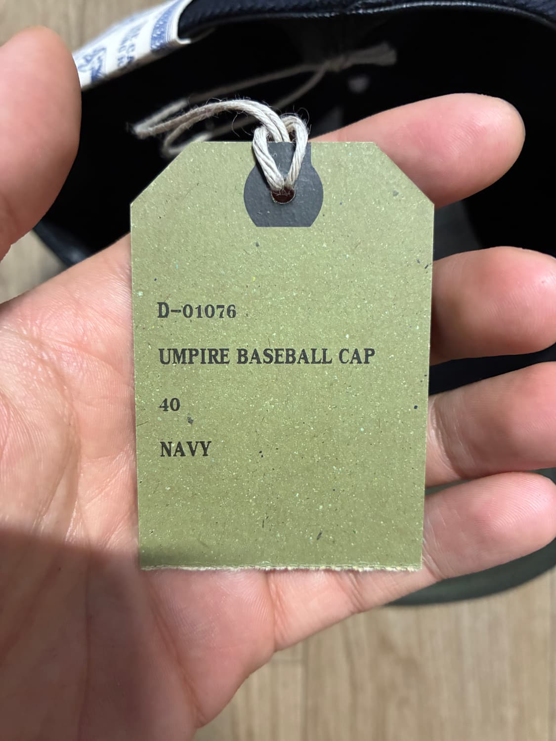 40) THE H.W. DOG & CO 도그앤코 베이스볼 캡 네이비 상품이미지5