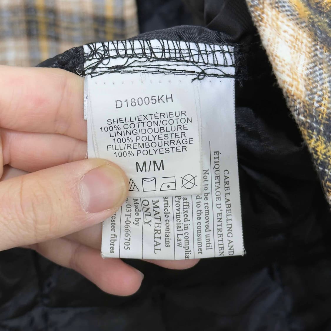 디키즈 체크 퀄팅 안감 셔츠 상품이미지6