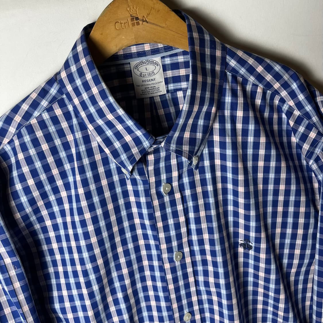 [Brooks Brothers] 브룩스브라더스 리젠트 체크셔츠 상품이미지2