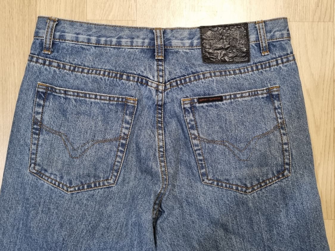 Harley-Davidson — 블루 데님 팬츠 상품이미지6